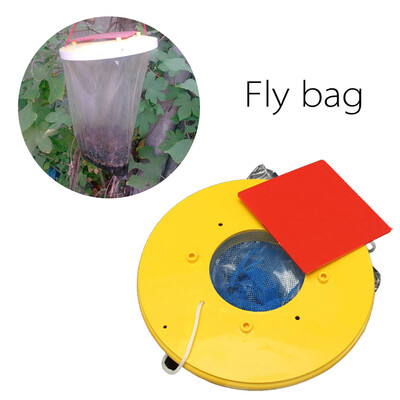 

Outdoor Hanging Type Fly Attracting Bag Useful Flies The Ultimate Red Drosophila Fly Wasp Insect Bug Killer Trap Flies Away For Ho