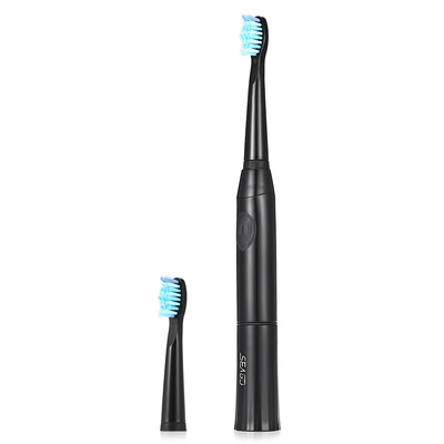 

SEAGO E2 Waterproof Sonic Electric Toothbrush with 2 Brush Heads