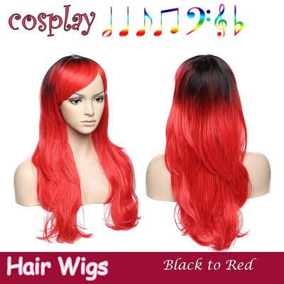 

Full Wig Cosplay Wigs for Women Synthetic Long Curly Wigs Wavy Anime Costume Heat Resistance