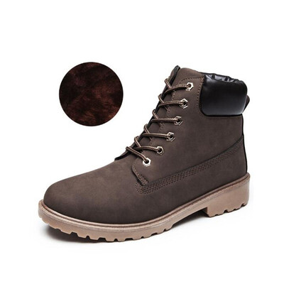 

2019 Hot New Autumn Early Winter Shoes Women Flat Heel Boots Fashion Keep warm Womens Boots Brand Woman Ankle Botas Camouflage