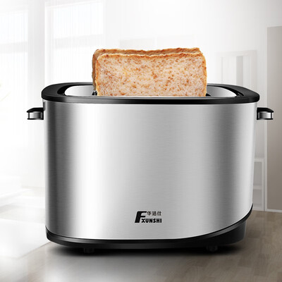 

Fxunshi Bread Maker Stainless Steel Automatic Household Type Easy Operation Bread Maker EU Plug