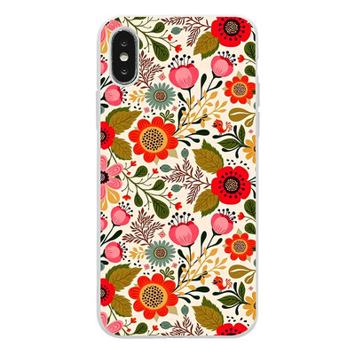 

TPU Soft Phone Case for Vodafone Smart N9 Smart N9lite Smart X9 Smart C9 Back Cover Rose Colored plum deer style