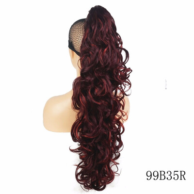 

StrongBeauty Long Curly Claw Clip Ponytail Hairpiece Hair Extensions 32 inch Synthetic Heat Resistant Fiber