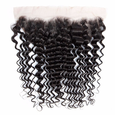 

Nami Hair Wholesale Price 13x4 Lace Frontal Closure Brazilian Deep Wave Remy Human Hair Ear To Ear Free Part With Baby Hair
