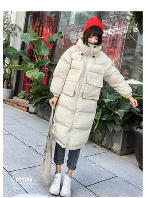 

Korean version cotton padded jacket ins student padded jacket bread coat