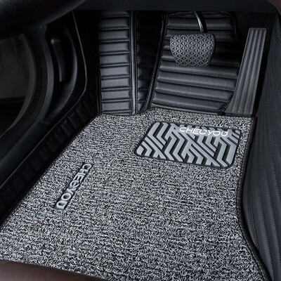 

Che Liyou is surrounded by wire circle double-layer car mats for 2015-2019 models Buick Weilang sedan Weilang interior decoration decorative mats
