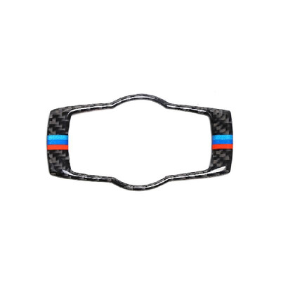 

Carbon Fiber For BMW E90 E92 E93 2008-2012 Interior Buttons Carbon Fiber Headlight Cover Trim Styling Car Stickers 3 Series Access