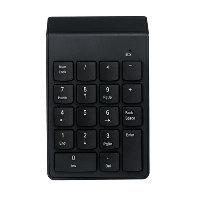 

18 Keys Fashionable Low Noise Mini Numeric Keypad Waterproof 24G Wireless