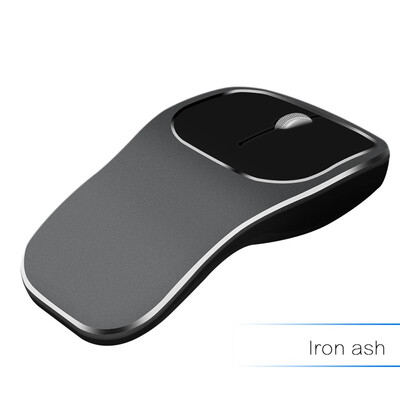 

Charging Battery build-in wireless mouse metal Alloy light mute gaming mouse for laptop macbook Mac Andrews gift mouse factory