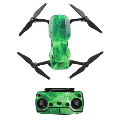 

Protective Sticker Skin Cover Waterproof Sticker Cool Pattern Colorful Diamond for DJI Mavic AIR RC Drone&Remote Controller