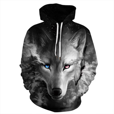 

AOWOFS new 3D digital printing Plus size mens Hoodies parent-child pullover Kids sweater womens Hoodie QYDM159-TZ029