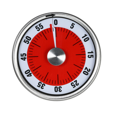 

Stainless Steel Magnetic Mechanical Kitchen Timer 60-Minutes Countdown Timer for Kitchen Cooking Baking Housework Sports Meeting--