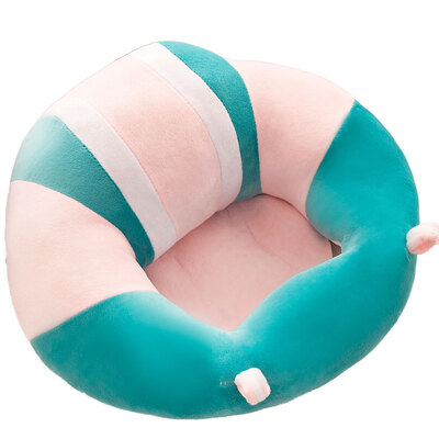

Baby Support Seat Soft Plush Floor Seat Cartoon Stuffed Sofa Learn Sit Chair Deer Vein Pattern