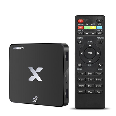 

SCISHION Model X Smart TV Box Android 81 Rockchip RK3229 Quad-core 2GB16GB 4K Ultra HD 3D 24G5G WiFi VP9 H265 100M LAN Set-To
