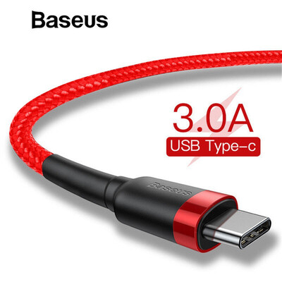 

Baseus USB to Type-C 30A cable for charging&data transfer PD 30 cable for HuaWei iPhone XiaoMi Samsung