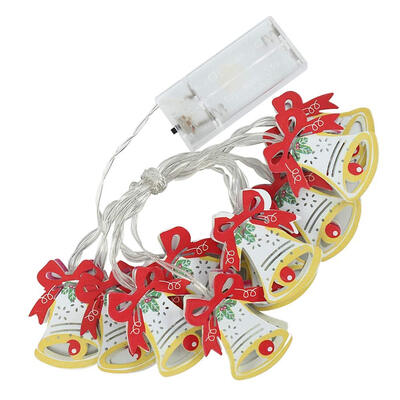 

UpperX Christmas Tree Lights 59ft 10 LED Christmas Fairy String Light Lamp Battery Operated Christmas Decorations Outdoor Indoor