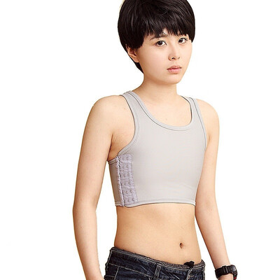 

Womens Les Lesbian Corset Slim Short Breathable Vest Plus Size Corset