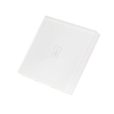 

SONOFF 86 Type Luxury Wall Touch Panel Sticky 433MHz Wireless RF Remote Control Transmitter Automation Modules 3 Gang Control Stai