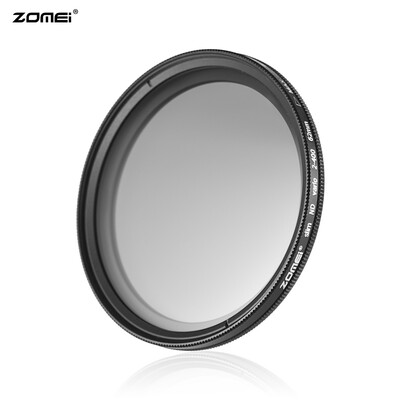 

ZOMEI 82mm Ultra Slim Variable Fader ND2-400 Neutral Density ND Filter Adjustable ND2 ND4 ND8 ND16 ND32 to ND400