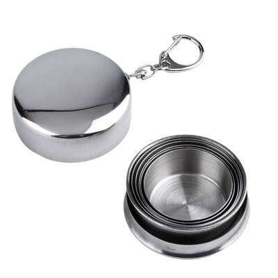 

Stainless Steel Portable Outdoor Telescopic Collapsible Folding Cup