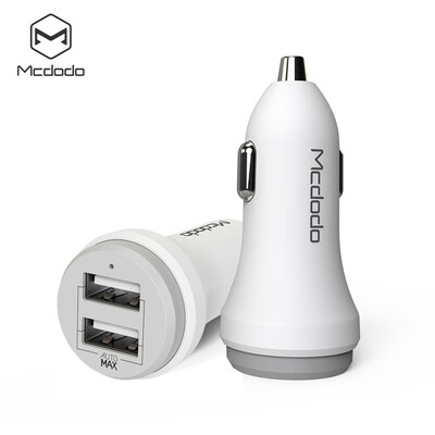 

Mcdodo Dual USB Car Charger 24A Fast Charging for iPhone 7 8 X Car-charger Adapter for Samsung Huawei Xiaomi Car Phone Charger
