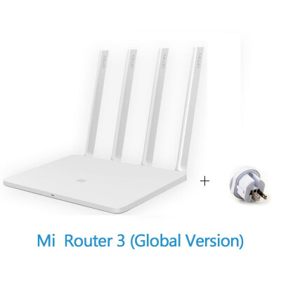 

Global Version Xiaomi Mi WIFI Router 3 4 Antennas WiFi 1167Mbps 80211ac bgn WIFI Dual Band 24G5G Supports APP