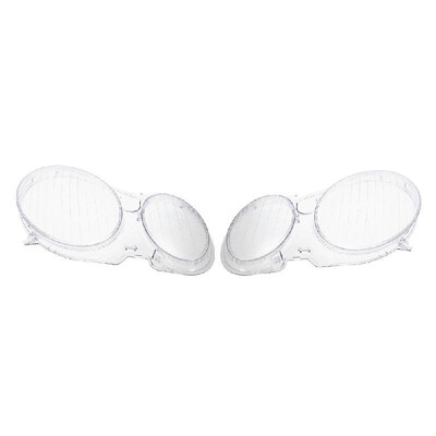 

Headlight Clear Lens Cover Headlamp Plastic Shell For Benz W211 E350320300 02-08 1 Pair