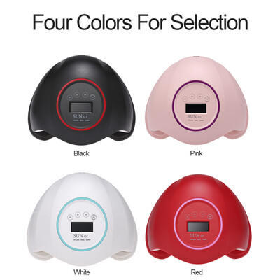 

48W LED UV Nail Lamp Nail Gel Dryer Fingernail & Toenail Gel Curing With 4 Timer Setting Nail Art Painting Nail Tool Optional USE