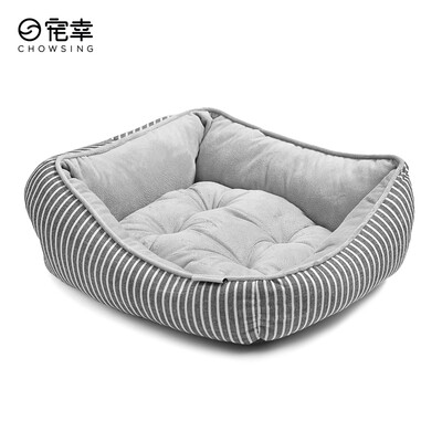 

Pets CHOWSING pet nest cat litter kennel positive&negative dual-use Teddy dog kennel dog bed autumn&winter seasons universal square nest section S code