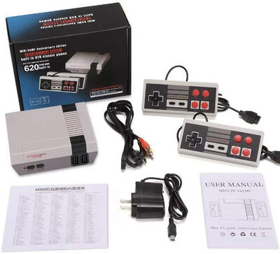 

HMDI Mini Game Entertainment System Handheld Console For Nes Games with 600 Different Built-in Games PAL&NTSC by CoolBaby