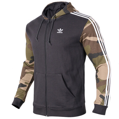 

Adidas ADIDAS Clover Mens Clover Series CAMO FZ HOODY Sports Jacket DV2019  Code