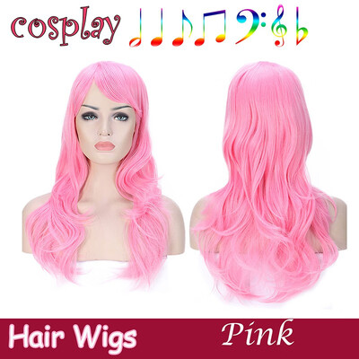 

Full Wig Cosplay Wigs for Women Synthetic Long Curly Wigs Wavy Anime Costume Heat Resistance