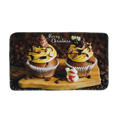 

Home Use Christmas Carpet Mat Anti-Skidding Doormat Floor Entryways Indoor Front Door Bathroom Mat Decor