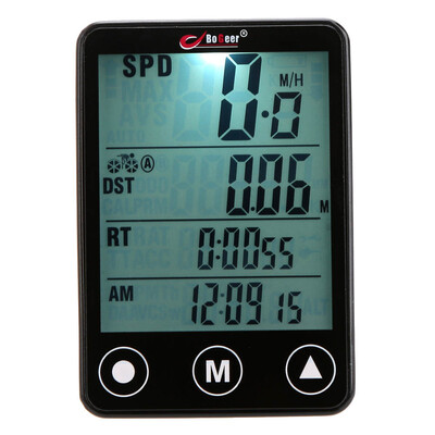 

Multifunctional Wireless Touch Button LCD Bicycle Computer Odometer Speedometer