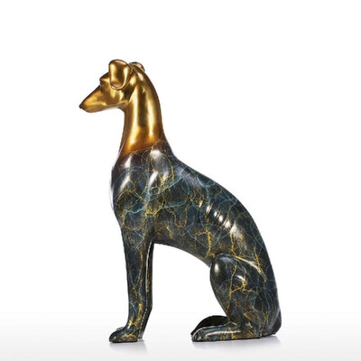 

Labrador Dog Bronze Sculpture Sitting Dog Home Decor Sculpture Desktop Decorative Figurine Handmade Animal Figurine Decorative Sho