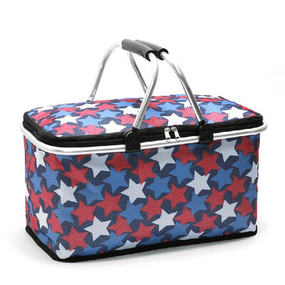 

Lixada 29L Foldable Insulated Bag Cooler Lunch Tote Thermal Bento Bag Outdoor Camping BBQ Picnic Food Freshness Cooler Grocery Bag