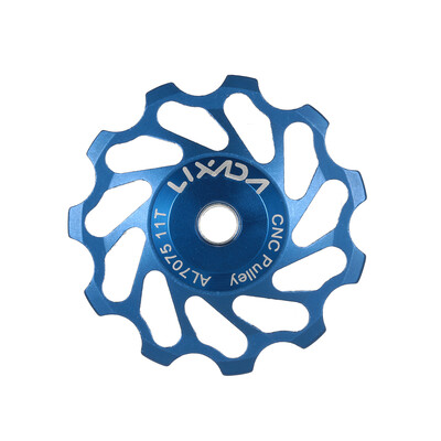 

Lixada MTB Road Bike Ceramic Pulley 7075 Aluminum Alloy Rear Derailleur 13T Guide Cycling Ceramics Bearing Jockey Wheel