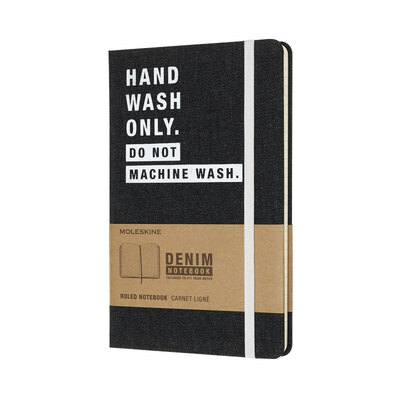 

MOLESKINE denim notebook stationery notebook business meeting notebook hard surface large horizontal hand account Daning series black 0739
