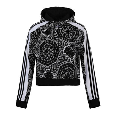 

Angelababy with the same paragraph Adidas ADIDAS clover womens clover series CROPPED HOODIE sports pullover DX1158 36 yards