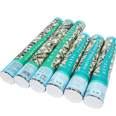 

Party Cannons Spray Dollar Salvo Handheld Fireworks Wedding Dance Christmas Birthday KTV New Year Celebration Spray Supplies