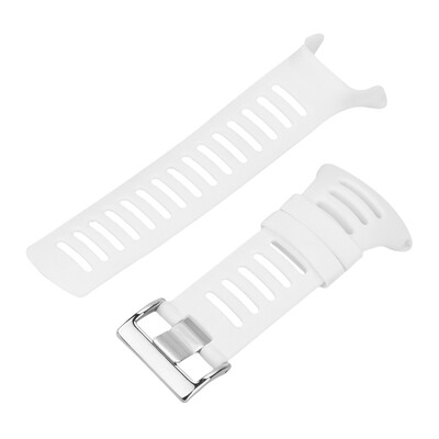 

Outdoor Waterproof Rubber Watch Band Mens Watch-strap Steel Buckle with Screwdriver for Suunto Ambit 123