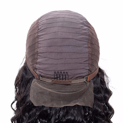 

Real - life hair wig&lace headpiece all hand - knitted hair cover