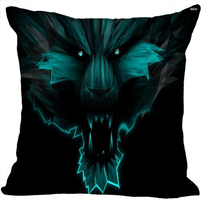 

Wolf Hot Sale Pillow Case High Quality New Years Pillowcase Decorative Pillow Cover For Wedding Decorative Christmas 35x35CM