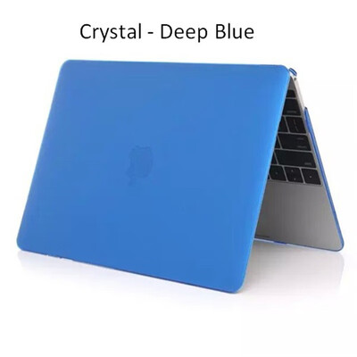 

New CrystalMatte shell case cover for Apple Macbook Air Pro Retina 116 12 133 154 inch laptop Cases For Mac book bagSKU132A