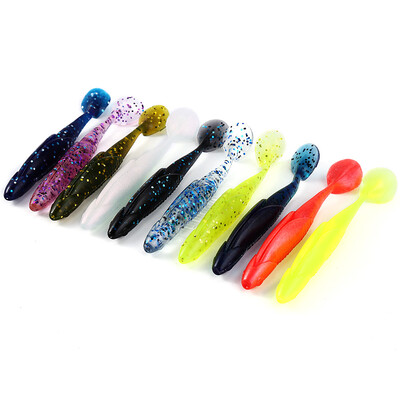 

10PCS Soft Lures Fishing Shad Swim Bait Tackle