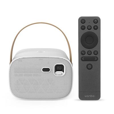 

WANBO S5 Mini DLP Projector Portable Video Projector Home Theater Dual Band WiFi Android 50 Dual 5W Speaker Full HD Projector