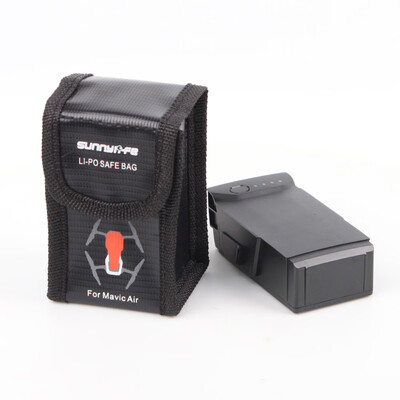 

Battery Fireproof Explosionproof Storage Bag Case Safety Small Size For DJI Mavic AIR Drone Single Battery