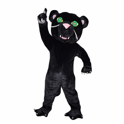 

LangtengBlack Cat Wolf Leopard Dog Mascot Cartoon Costume Cosplay Party Halloween Christmas Festival Performance