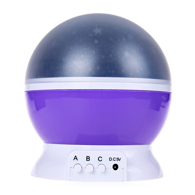 

3 Modes LED Rotating Star Light Projection Lamp
