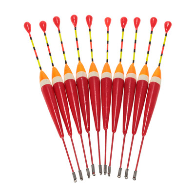 

10pcs Multi-purpose Light Floaters Angling Equipment Fishing Floats Set Buoyant Bite Indicator Float Buoy